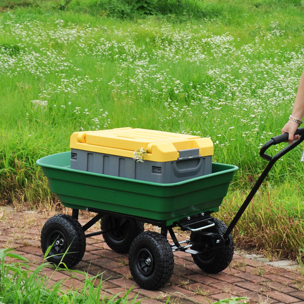 Let Gorilla's Poly Yard Cart do the heavy lifting and hauling, now