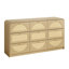 Commode 9 tiroirs Natural Rattan-130147932