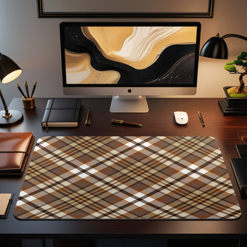 Polyester Desk Pad, 31.5x15.5