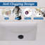 Drain escamotable en acier inoxydable pour salle de bain sans trop-plein (2 pièces)-107928611