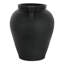 Jovi Vase Black Terracotta