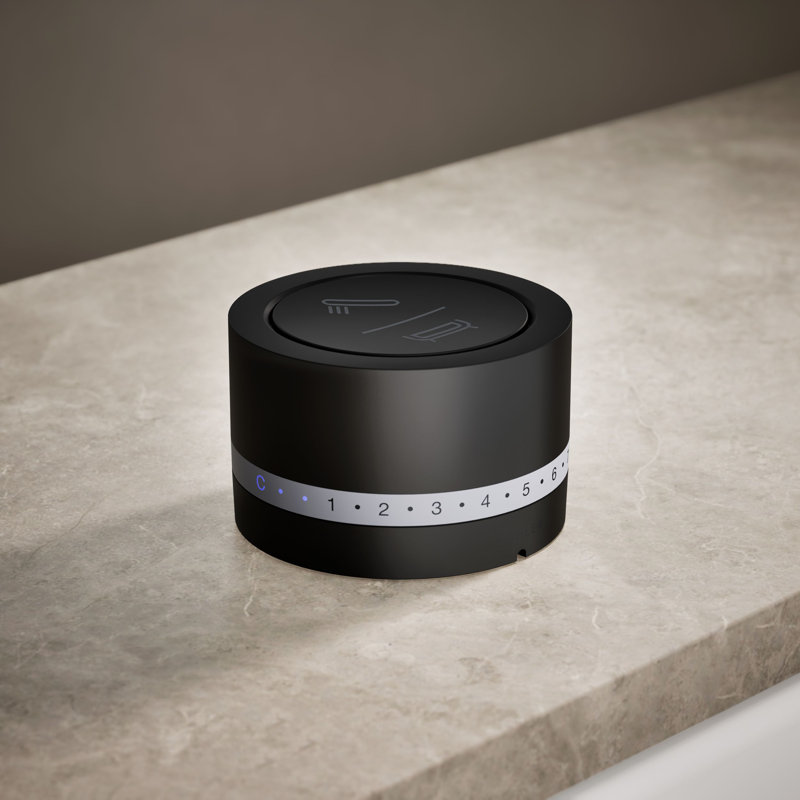 DTV Mode Deck-Mount Shower Interface, Matte Black