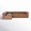 Canapé modulaire en cuir Strom 120 po-789368314-712954751