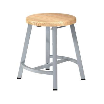Tabouret industriel / fixe à hauteur fixe, siège de boucher