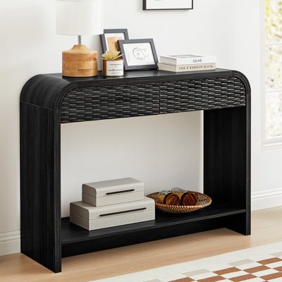 43.3'' Arched Console Table With 2 Drawers