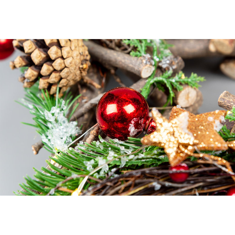 PVC 12cm Holiday Shaped Ornament