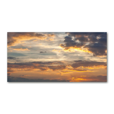 Sunset - No Frame Print on Canvas