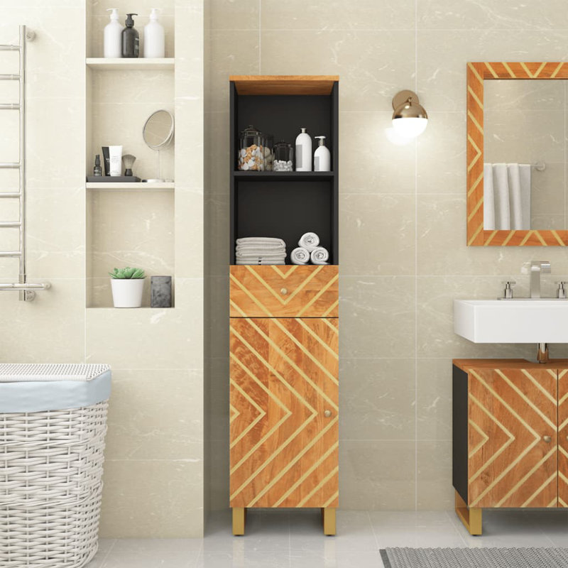 Bowman Freestanding Linen Cabinet