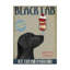 « black labrador ice crème », reproduction d’impression sur toile tendue-33421204