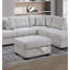 Ensemble de salon modulaire avec repose-pieds en L 3 pièces Living