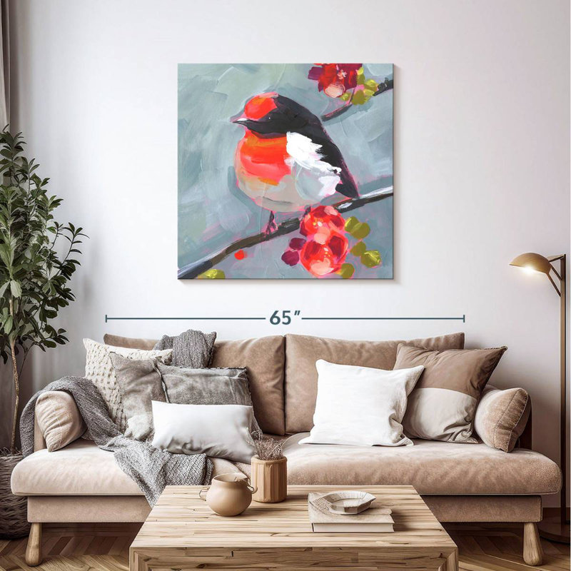 Brampt Brushstroke Bird I