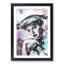 Joan Collins in Abstract - Framed Print-55767426-55767429