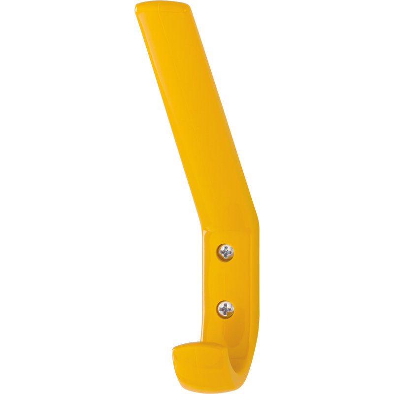 Himari Plastic Wall Wall Hook, Golden Yellow