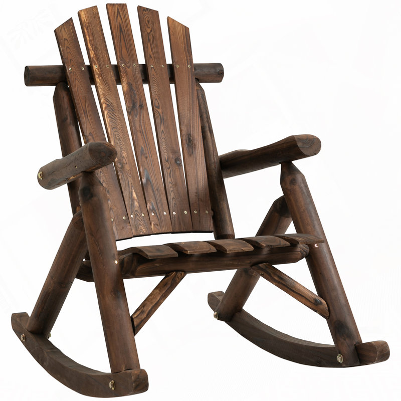 Outdoor Wooden Rocking Chair