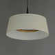 Melva Single Light Linen Steel Dimmable LED Pendant