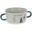 Speckled Stoneware Christmas Soup Mugs