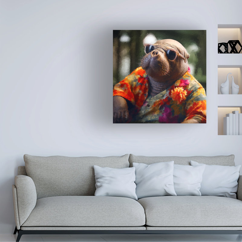 Art sur toile Sean Parnell, H 24 po x l 24 po