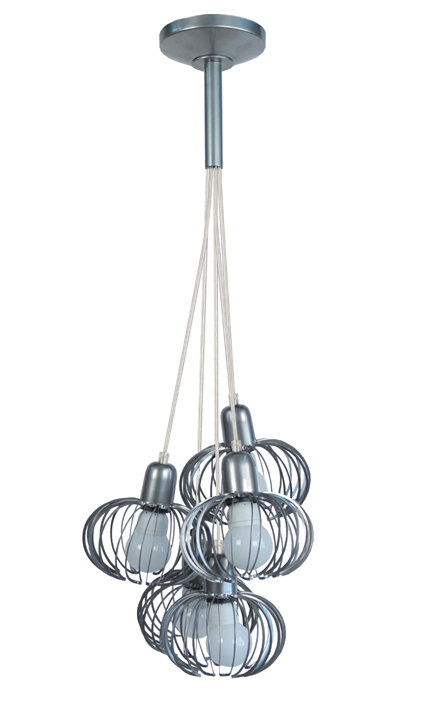 Hana 5-Light Globe Pendant