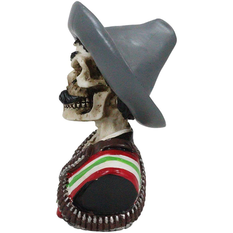 Figurine Dayami squelette Emiliano Zapata Salazar