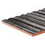 Curve Fluted 6X12 3D Glossy Ceramic Tile-952038463