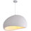 Luminaire suspendu moderne en polystyrène à 1 lumière Jimyah