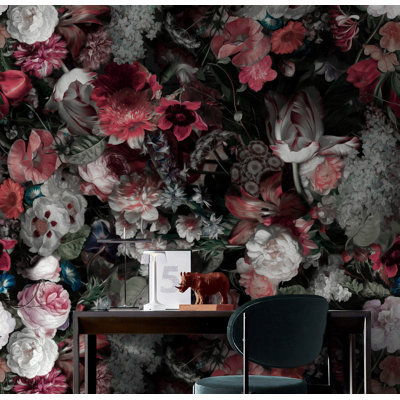 Amelie Floral Wall Mural