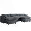 Canapé modulaire surdimensionné rembourré en U-1509869170