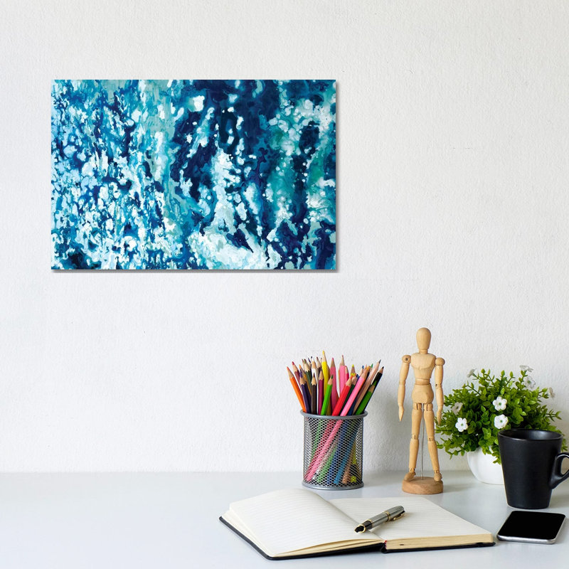 Ocean by Randy Hibberd - Wrapped Canvas Painting, 20.32 cm H x 30.48 cm W