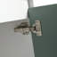 Meuble-lavabo mural 36 po avec lavabo en céramique et porte à fermeture en douceur, parfait pour les salles de bain modernes et élégantes