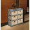 Armoire de rangement en bois massif à six tiroirs Moise