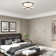 Charlieann Fabric Semi Flush Mount