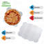 Doublures de pizza rondes en papier 9 pouces Ecoqualité, doublures jetables résistantes à la graisse pour la pizza, la restauration, les restaurants et les événements (250)