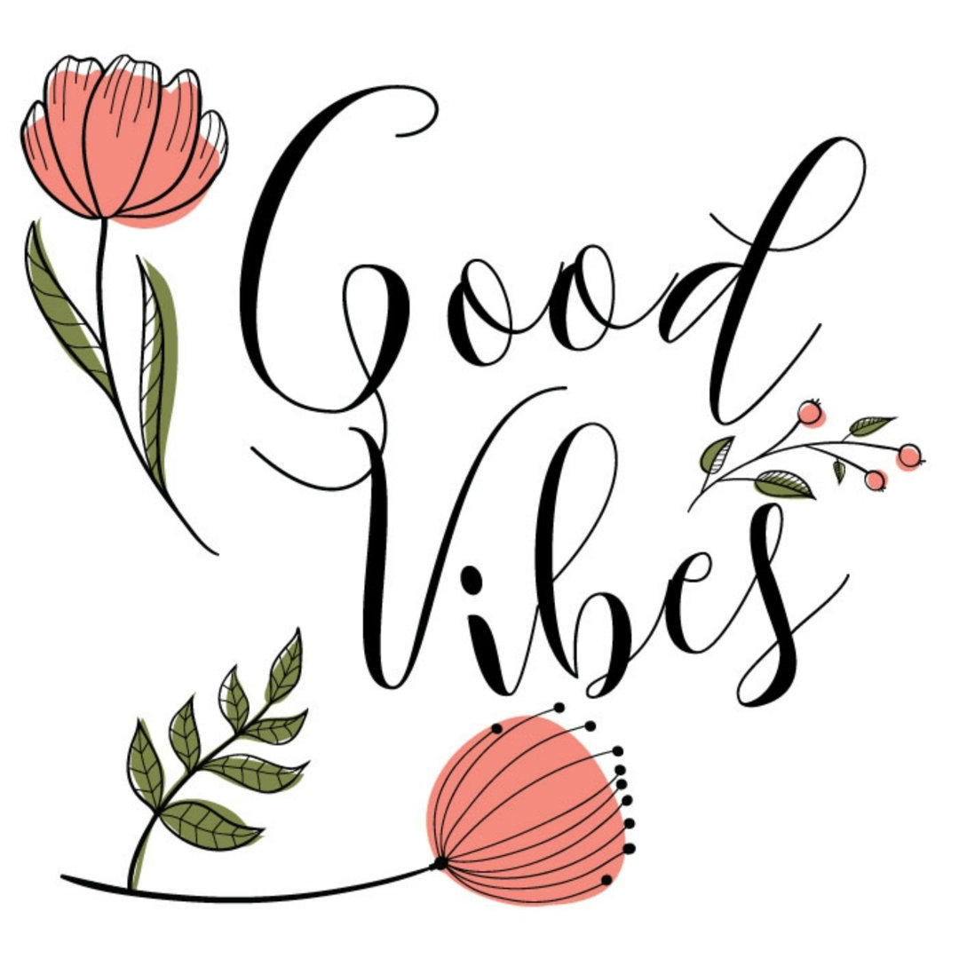 Good Vibes - Wrapped Canvas Print