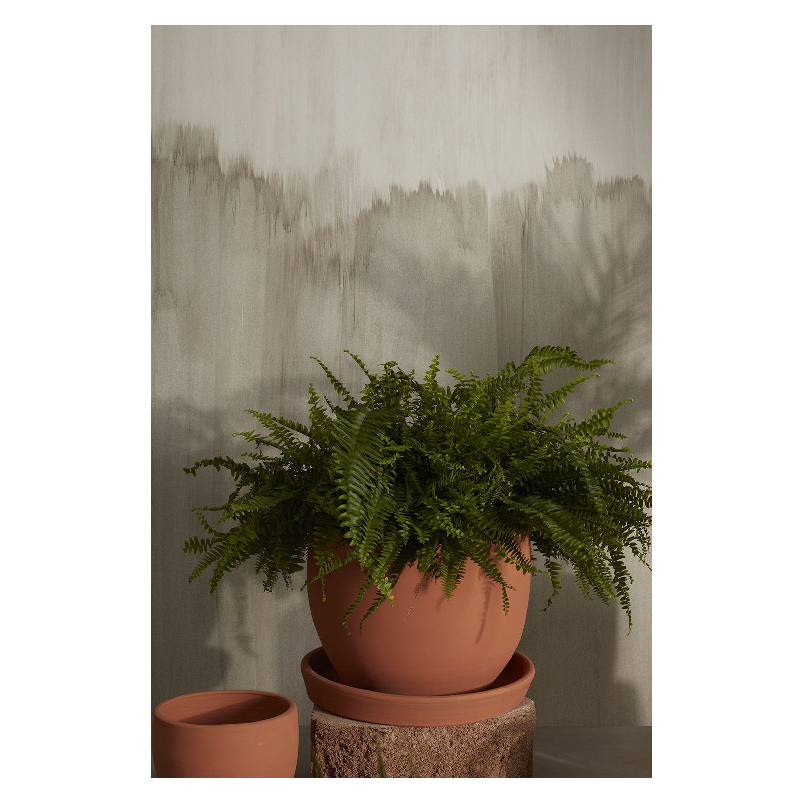 Elisabeth Handmade Ceramic Pot Planter, 14.5" H x 14.25" W x 14.25" D