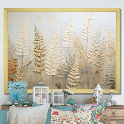 " Golden Ferns Silent Gracefulness IV "