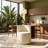 Christopher Knight Home® 23.25" W x 23.25" D x 30.5" H Pine and Plywood Swivel Side Chair