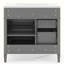 Meuble-lavabo simple 36 po avec plateau Debbrah-715949369