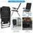 2 Pcs Folding Lounge Chair