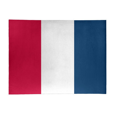 Tapis rouge/bleu