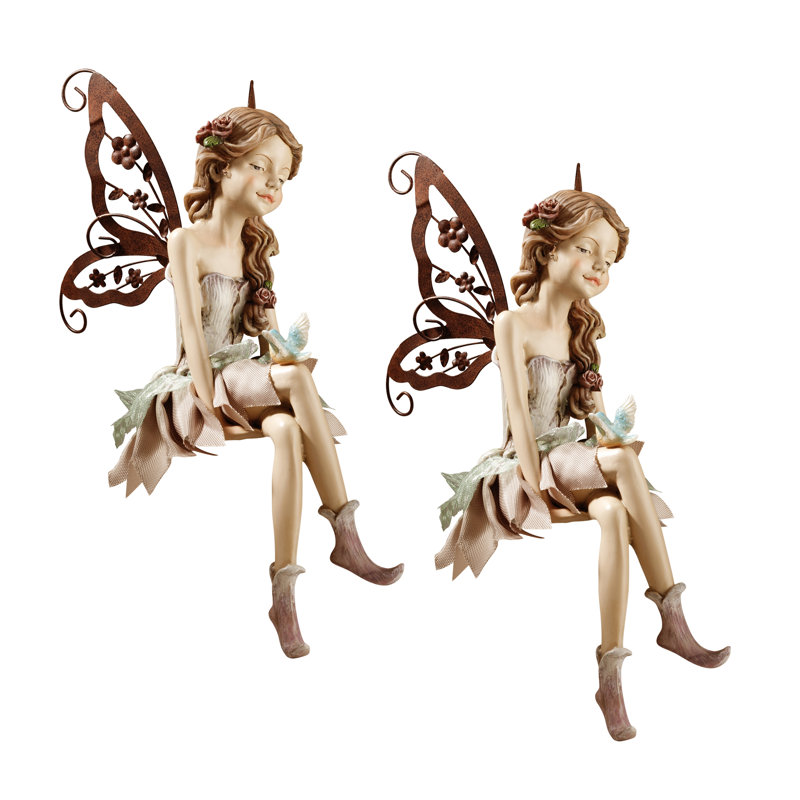 Toscano HF326063 Fannie de fee zittend standbeeld Toscano HF326063 Fannie de fee zittend standbeeld