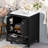 24 - Inch Bathroom Cabinet With Single Ceramic Sink, Double Doors, Drawer, And Soft Close Design For Compact Spaces Vanity Integrated Undermount Layer Shelf Small Storage-222222617