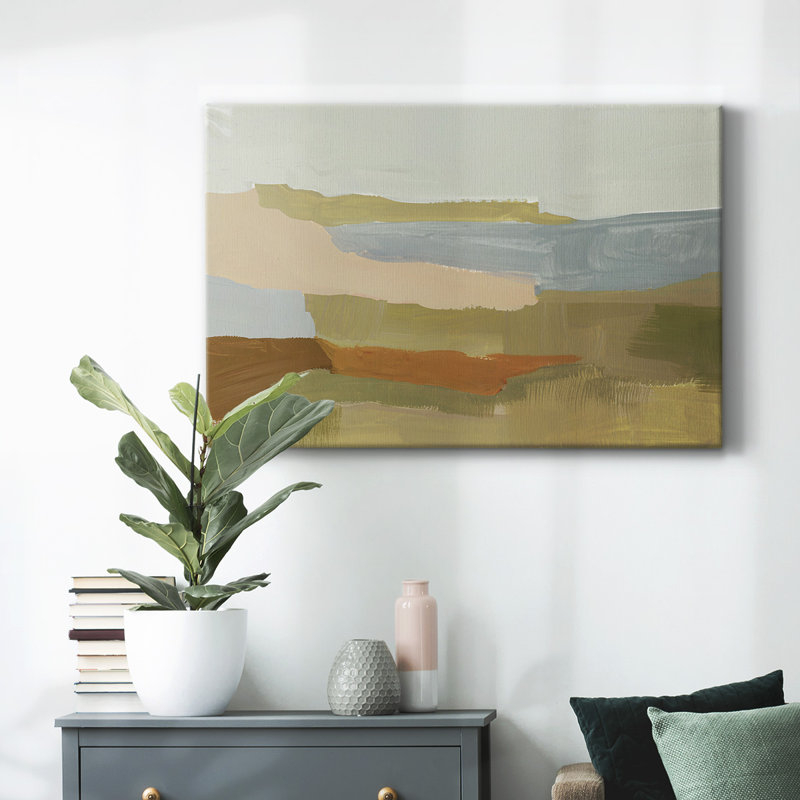Stacked Landscape IV-Gallery Wrapped Canvas, 8" H x 12" W