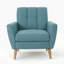 Fauteuil club Mid Century-864450154