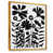 Toile avec cadre flottant or