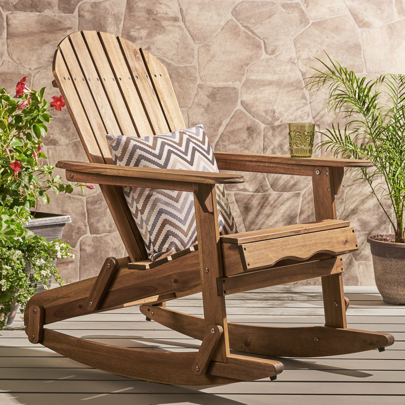 Chaise berçante, chaise berçante Adirondack Malibu