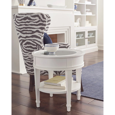 ROUND END TABLE