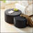 Nesting Coffee Table Set Of 2, Upholstered Round Tables For Living Room, Modern Foam Ottoman And Side Table, No Assembly Required-977535152