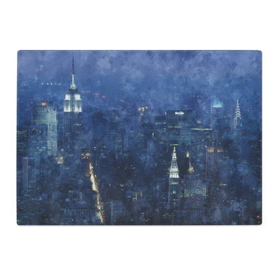 New York Skyline Vol.12 Painting Chopping Board