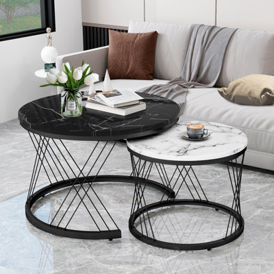 Karolinka Frame Coffee Table with Storage
