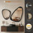 Asymmetrical Irregular Wood Framed Mirror, Organic Decorative Wall Mirror or Full Length Floor Mirror for Bedroom, Living Room, Entryway-1627399284-1629739526